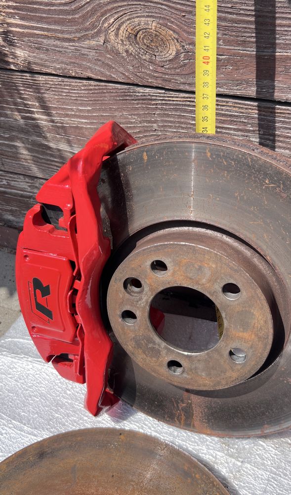 Zaciski ATE VW T5-T6 Biturbo + tarcze 340mm
