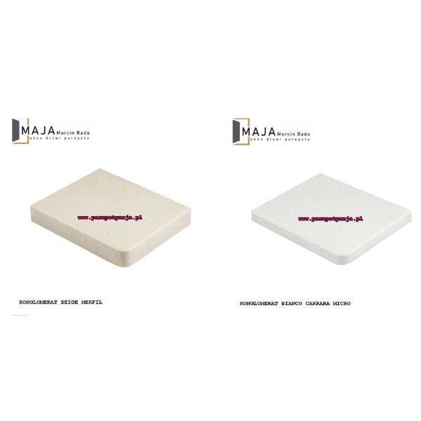 Parapet KAMIEŃ KONGLOMERAT marmurowy polski producent