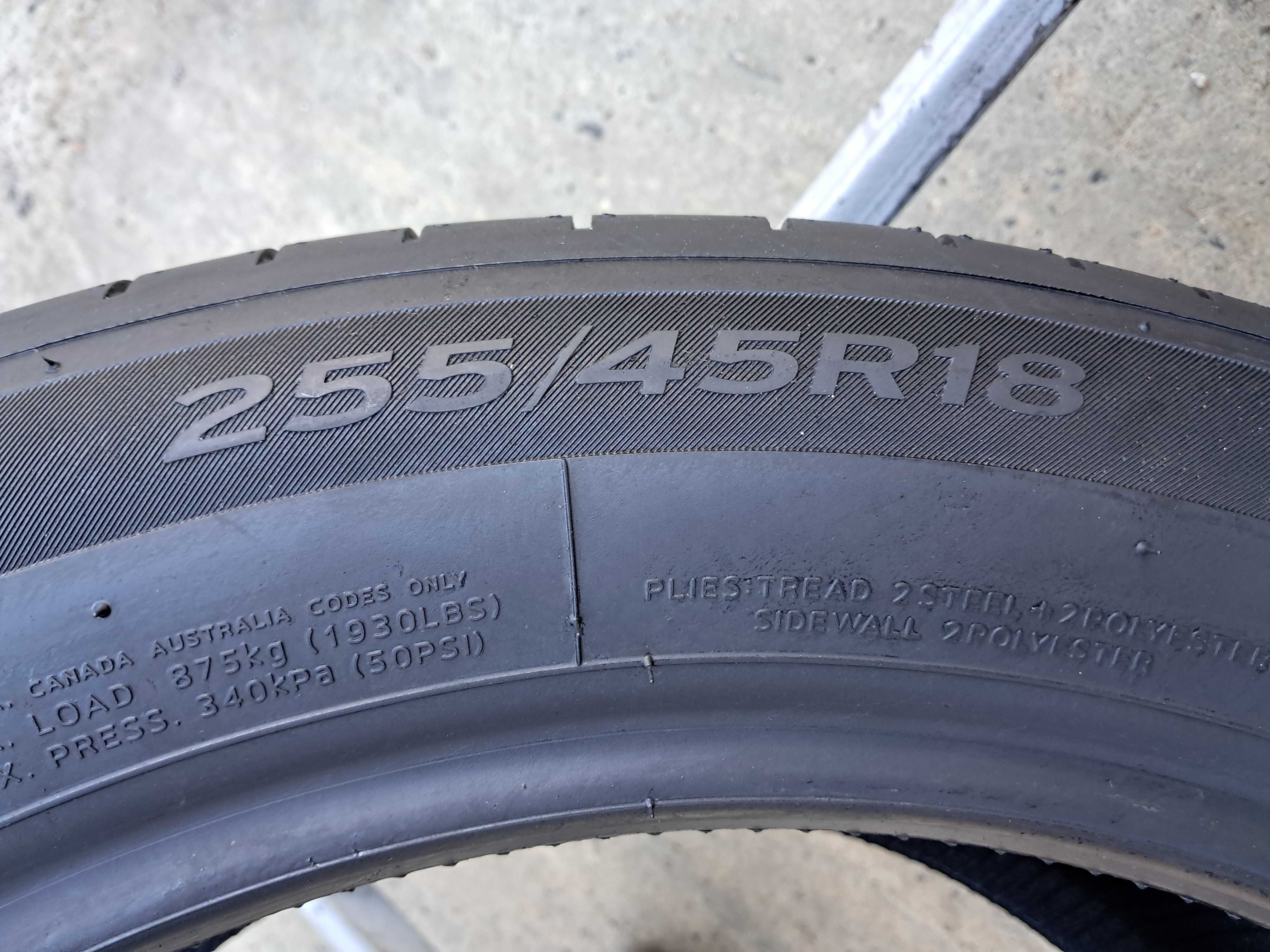 Резина літня, НОВА, 245/45 255/45 R18 Hankook Ventus S1 EVO 3 (10339)