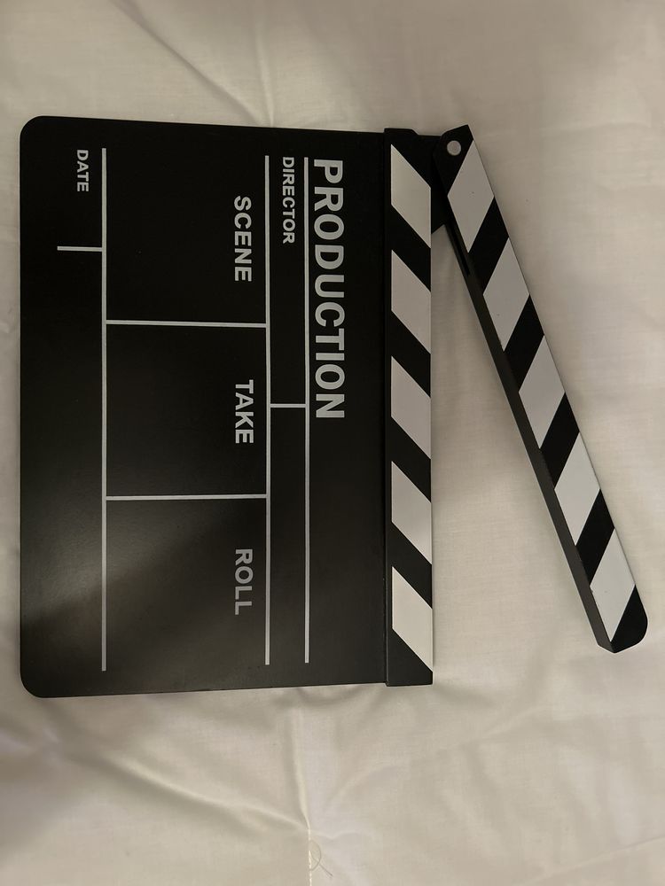 Claquete Cinematografica/ Placa de Cinema