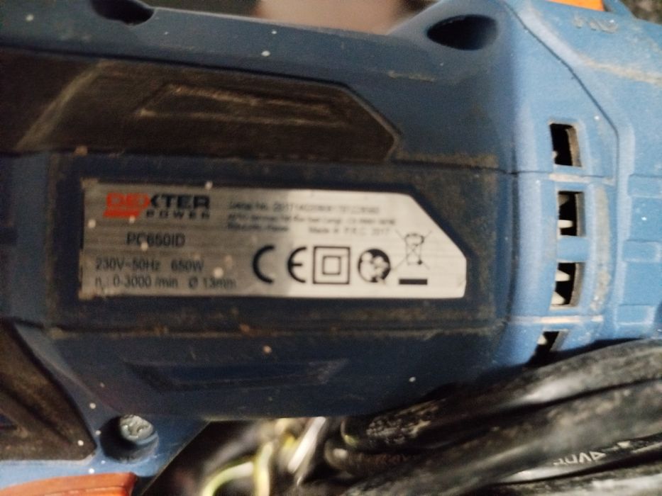 Vendo Berbequim Dexter PC650ID