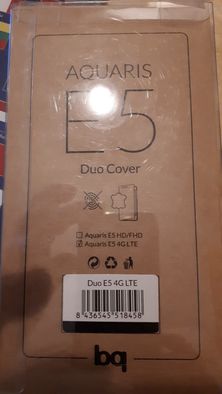 Aquaris E5 capa duo cover nova