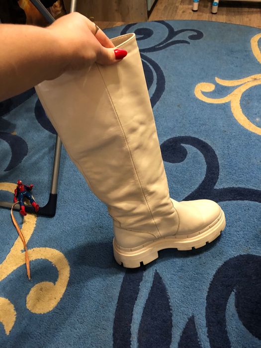 Сапогі кожані дуже классні та стильні