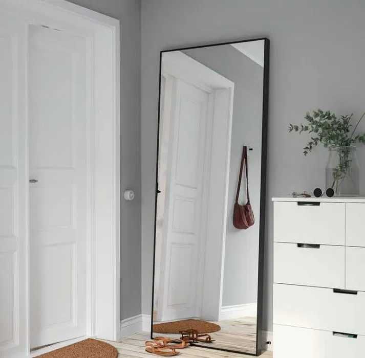 HOVET Espelho IKEA, preto, 78x196 cm