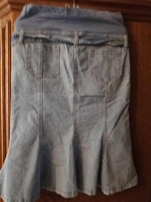 ciążowa spódnica jeansowa