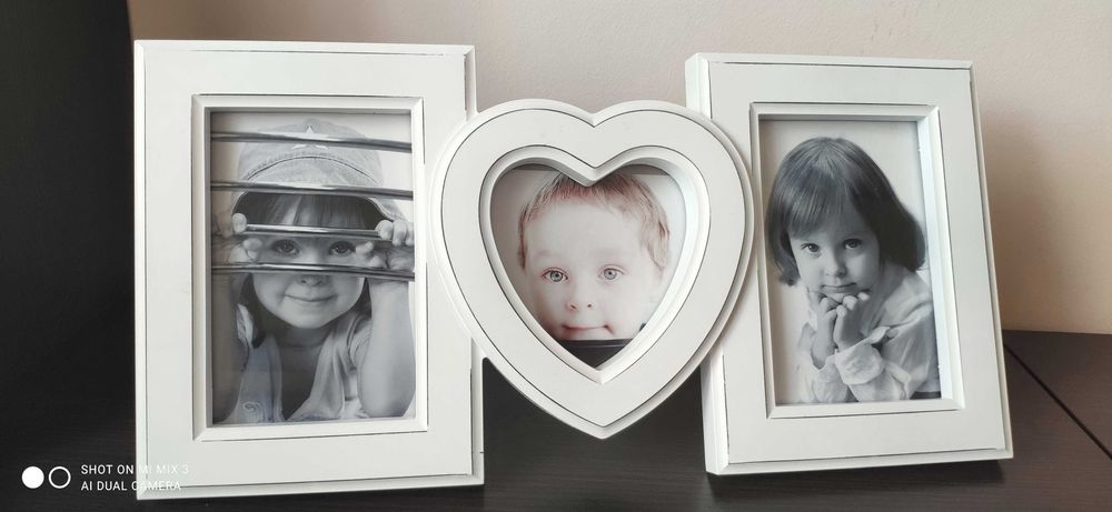 Фоторамка 3 в 1, пластмасса