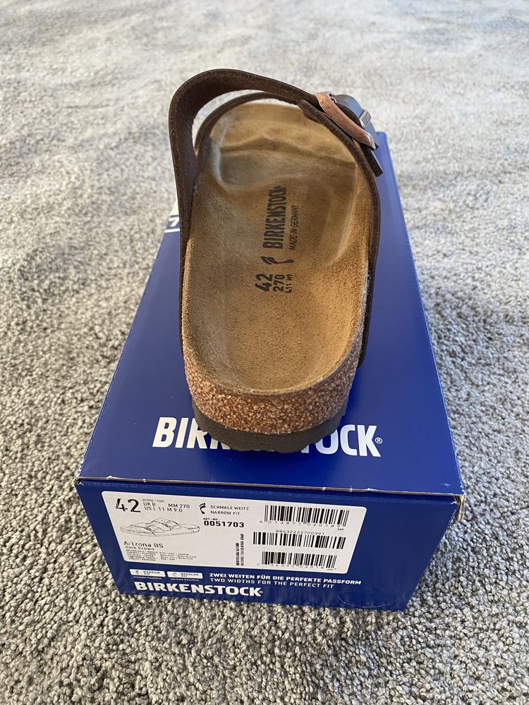 Sandálias Birkenstock de pele - N.° 42