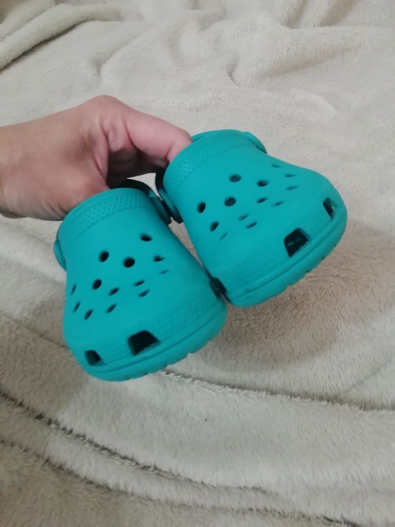 Клоги, кроксы Crocs C 8,  размер 24-25 , стелька 15,5 см