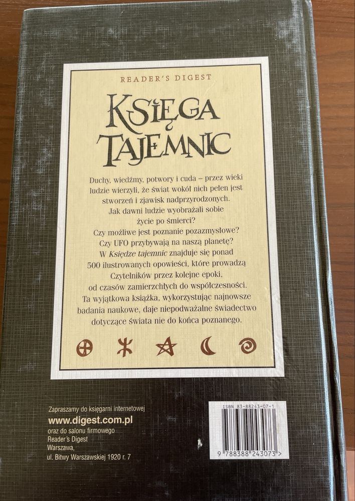 Księga tajemnic – Reader’s Digest