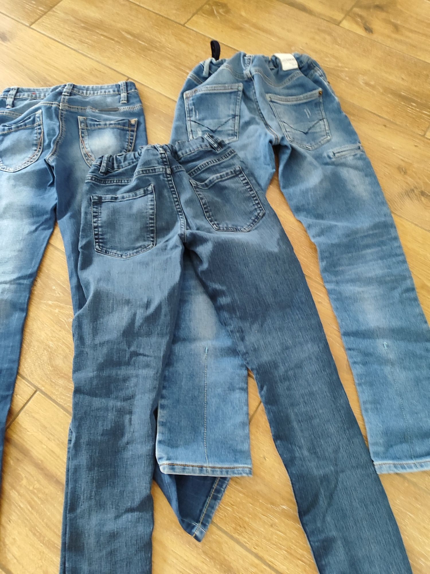 Zestaw spodnie jeans dres CR7,zara