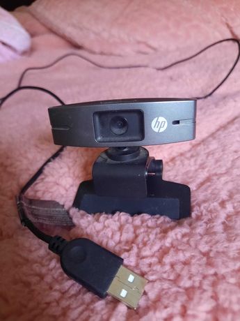 Webcam com microfone HP