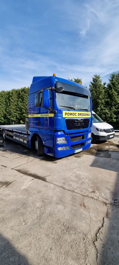 Man tgx 18 440 tandem platforma euro 5 hydraulika