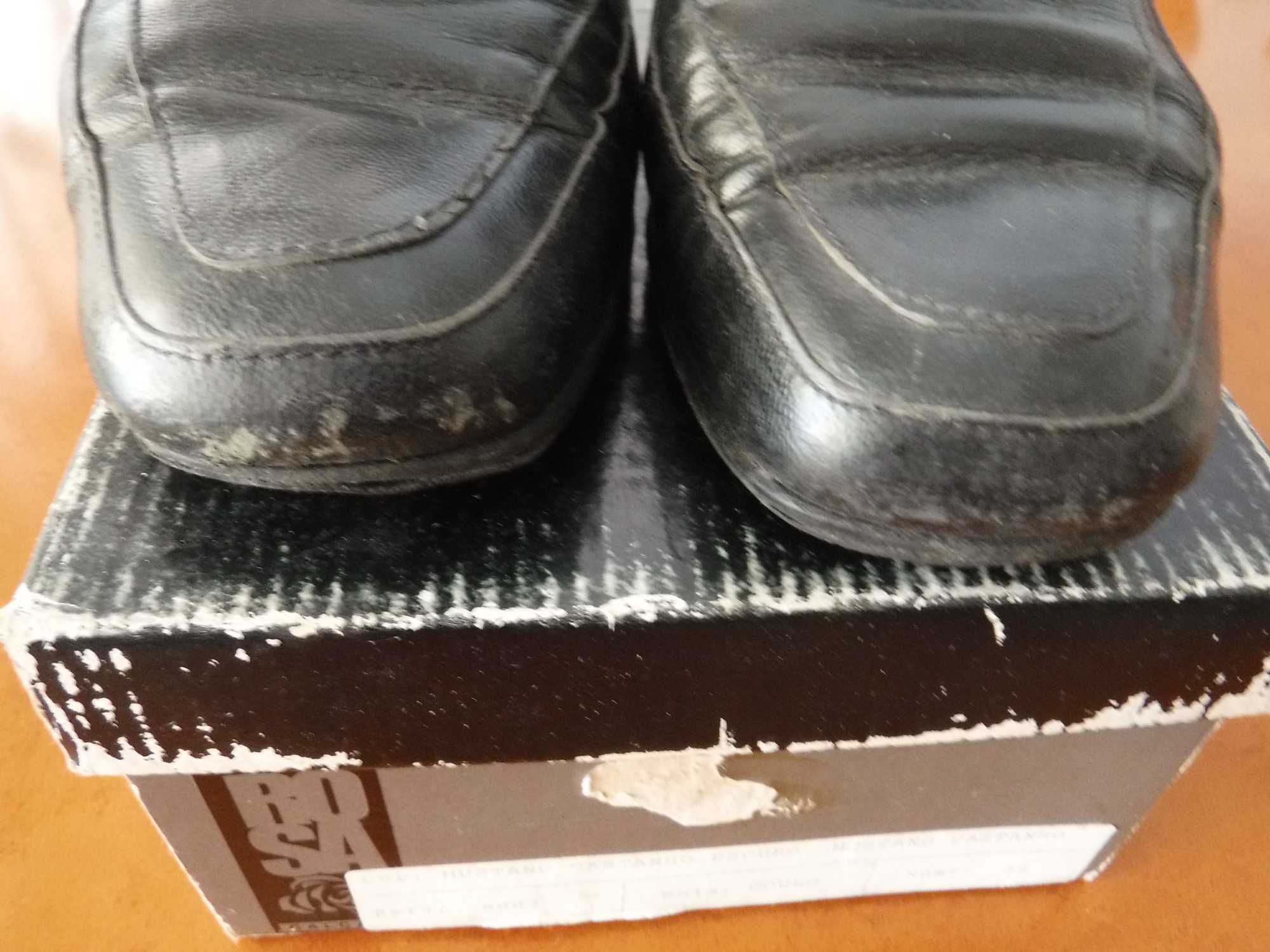 Sapatos em pele pretos 37 usados