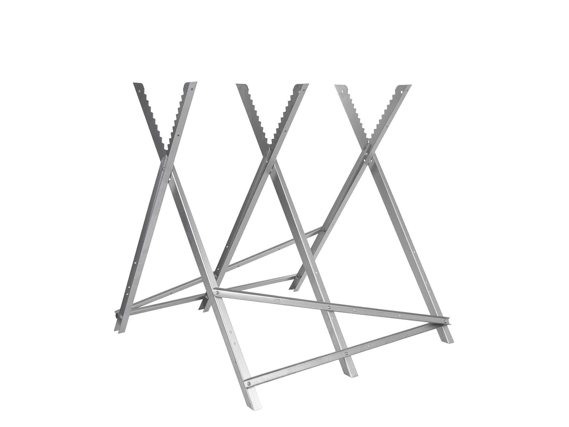 STOJAK KOBYŁKA do cięcia drewna METALOWY KOZIOŁ regulowany 50kg 1954