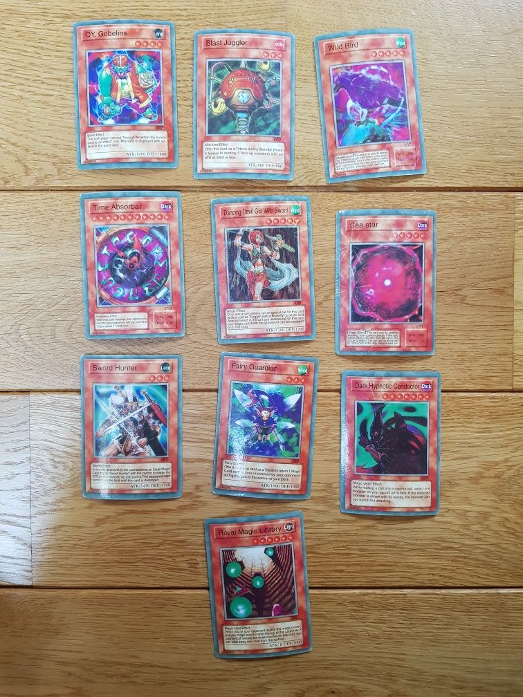 Karty YU GI OH 48 sztuk