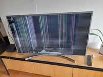 TV LG 43UK6950 para peças - ecrã partido