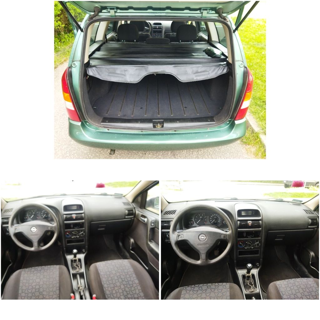 Opel Astra II 1.6 benzyna rok 1999 duże wygodne auto