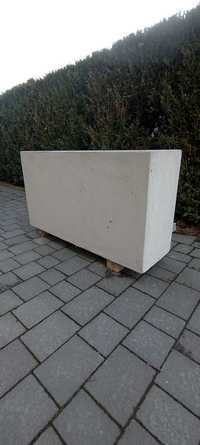 Donica betonowa tarasowa ogrodowa betonowa donica mrozoodp. 100x60x30
