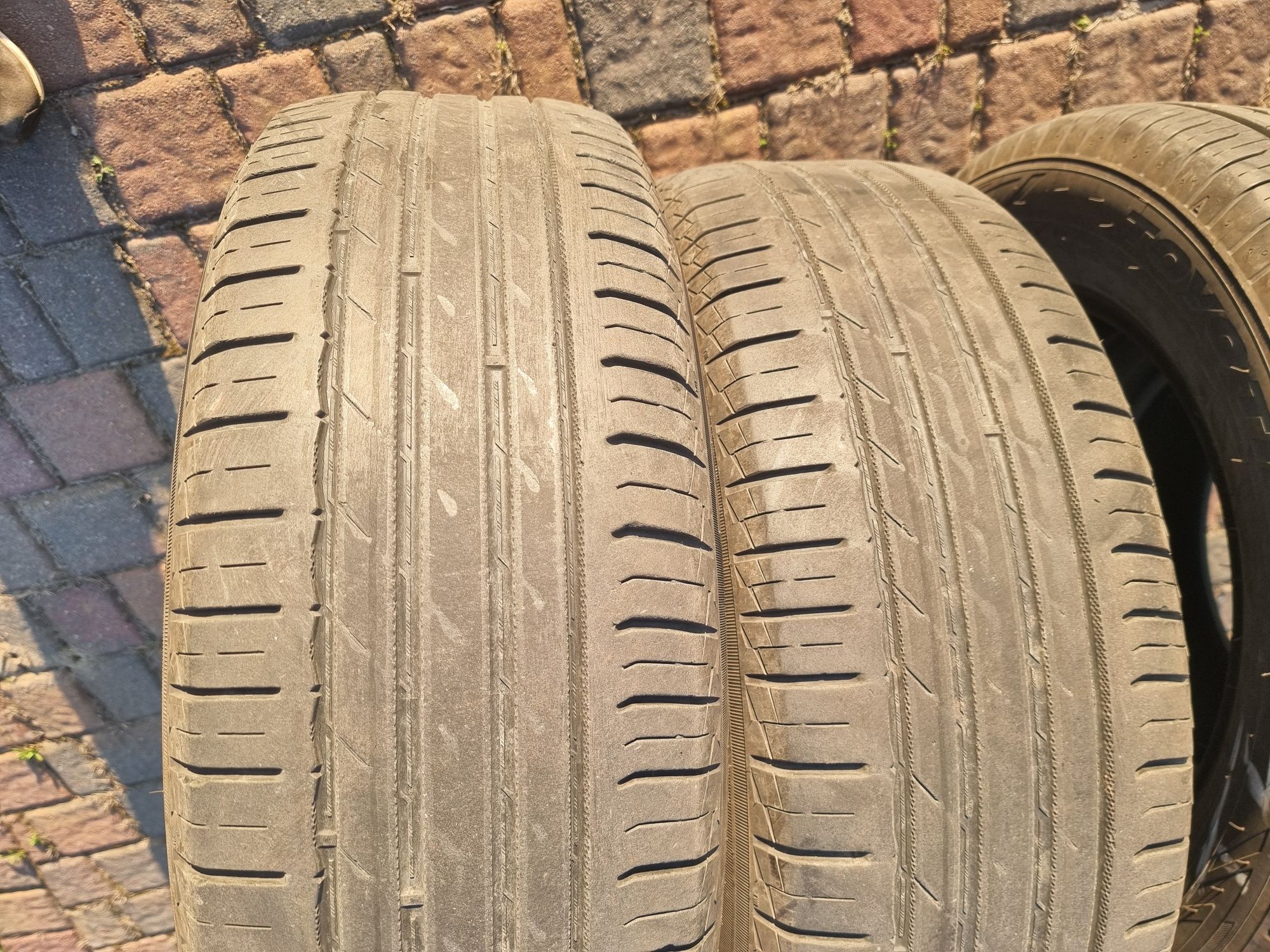 2 Opony lato SUV 225/65/17" NOKIAN 2021r Transport