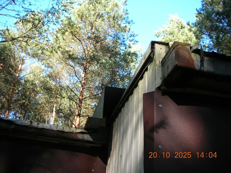 2 kontenery, kontener stalowy 6,5m x 2,5m blacha profile stal wiata