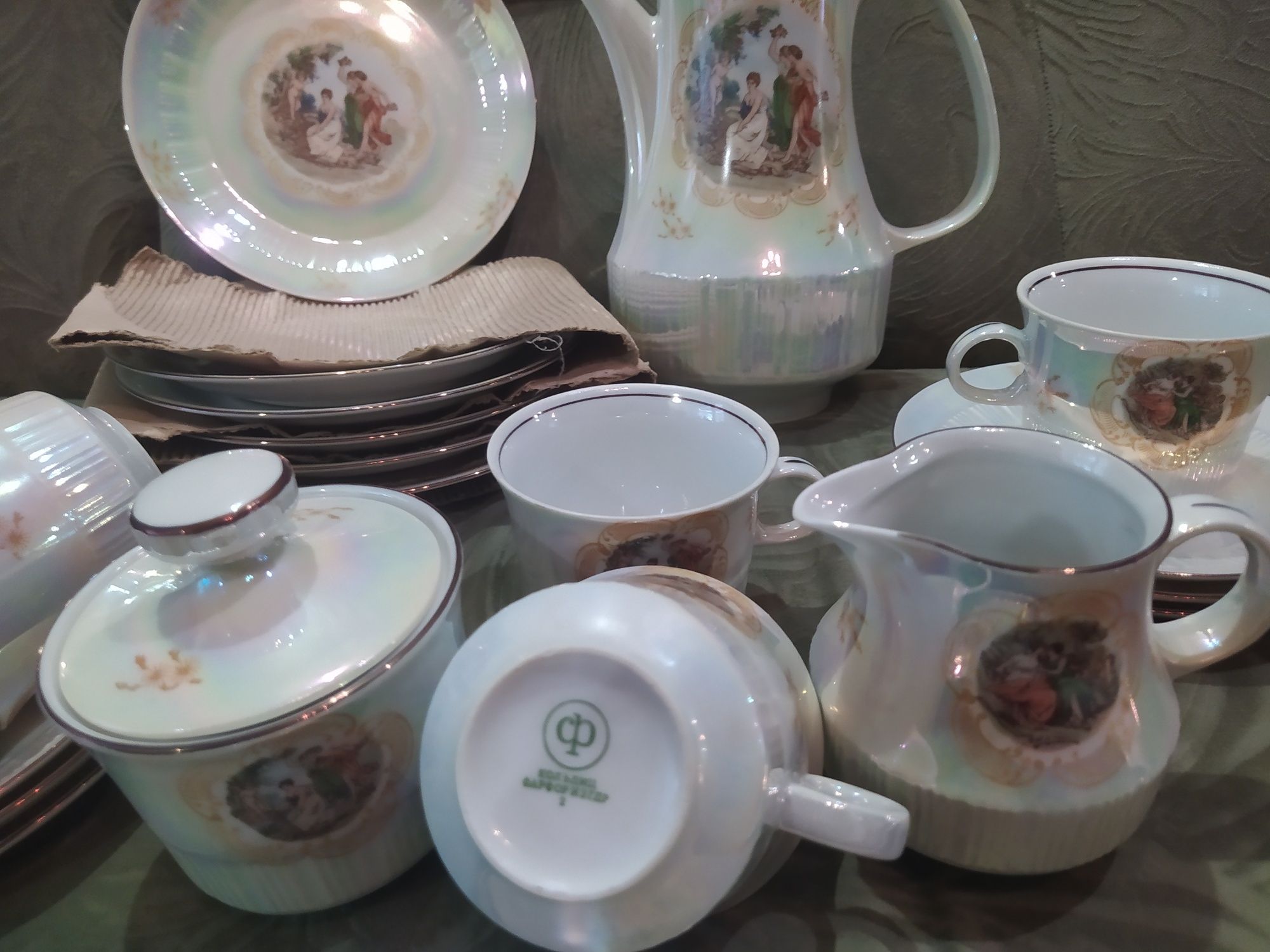 Фарфор сервиз новый КАНLA made in GDR