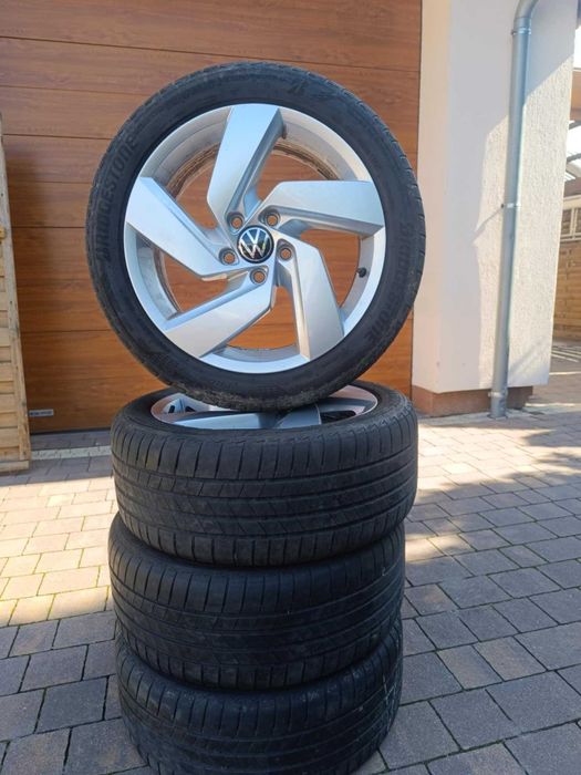 Komplet felg OEM Golf GTI 17″ Bridgestone Turanza T005 225/45 R17