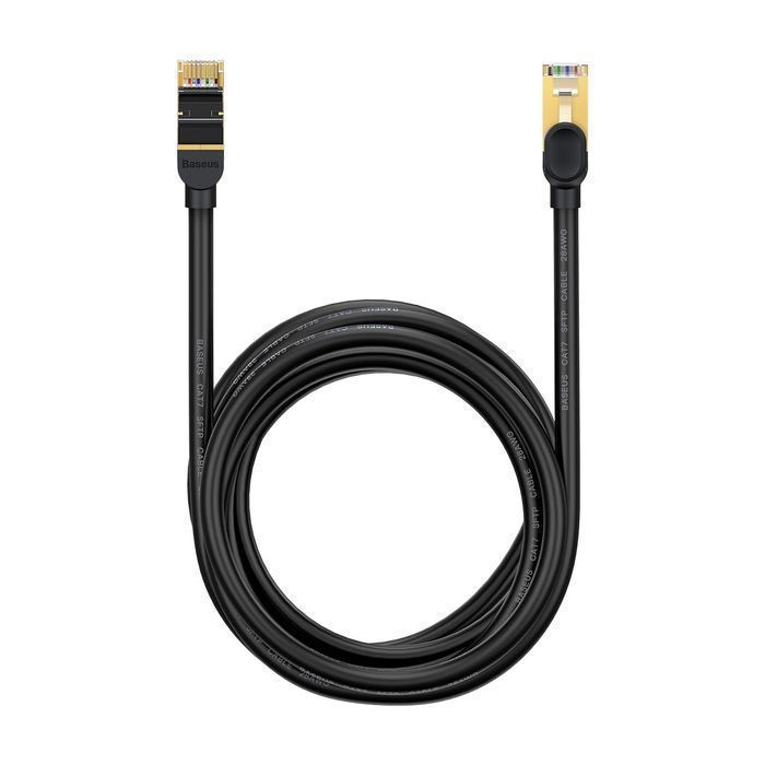 Baseus Speed Seven szybki kabel sieciowy RJ45 10Gbps 5m czarny