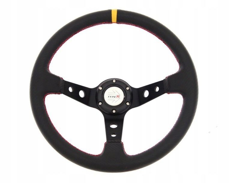 Sportowa kierownica carbon karbon kjs drift momo