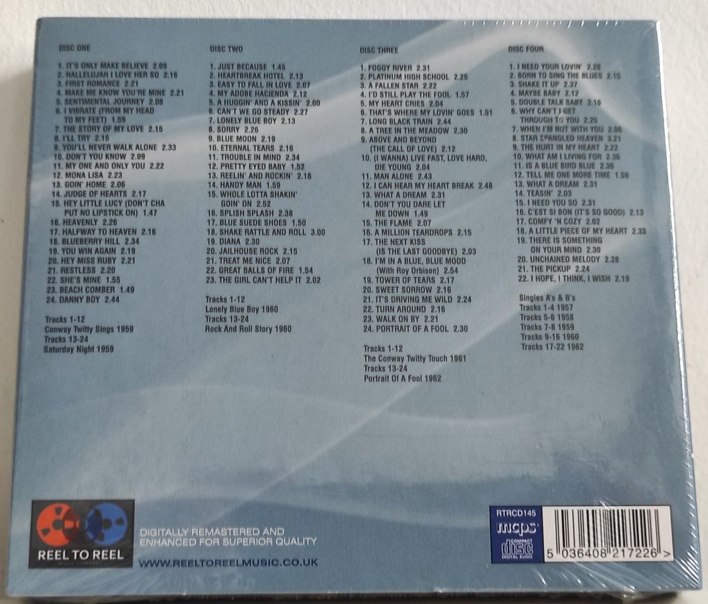 Conway Twitty - Six Classic Albums Plus Singles 4CD Novo