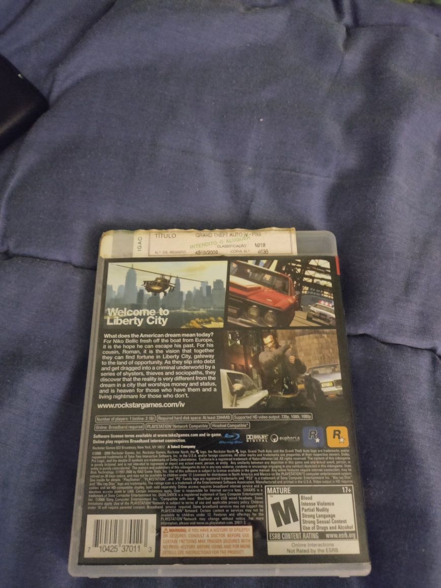 GTA IV para PlayStation 3