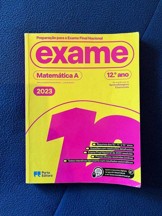 Manuais de Preparação para Exame Nacional (Mat,Bio,Fq)