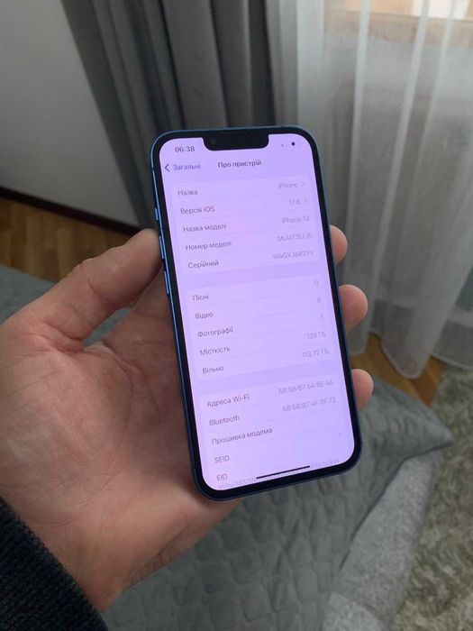 Iphone 13 128 gb, ідеальний стан, 90 акб, айфон 13 128 гб