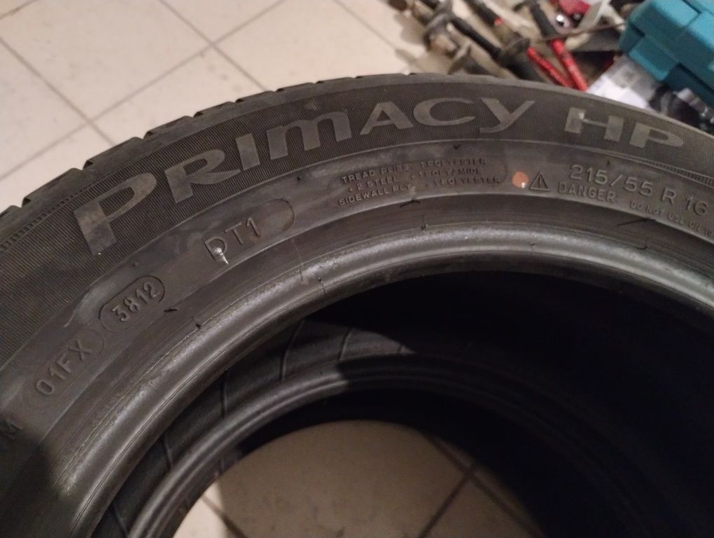 2szt Opony letnie Michelin Primacy HP 215/55R16