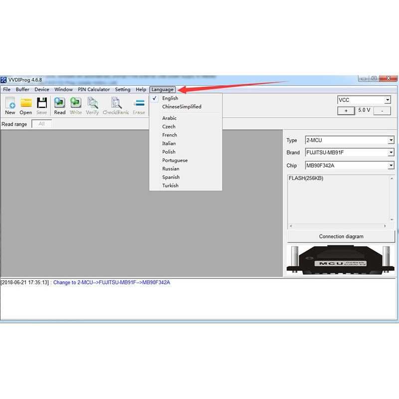 Програматор Xhorse VVDI PROG XDPG00EN EEPROM, FLASH, MCU, ECU Оригінал