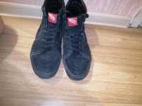 Мужские Высокие Кеды Vans Sk8-Hi Black. 45р. 29см. Оригинал.