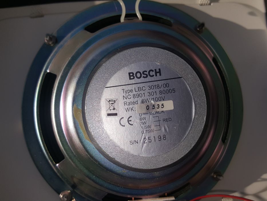 Głośnik BOSCH LBC3018/01 6W w obudowie