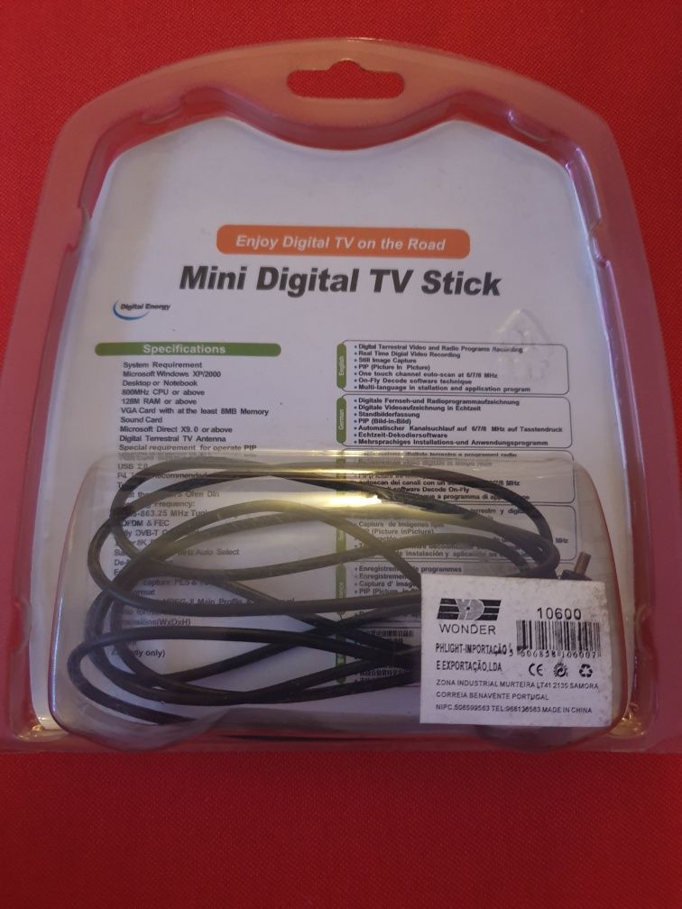 Mini digital TV Stick para Computador