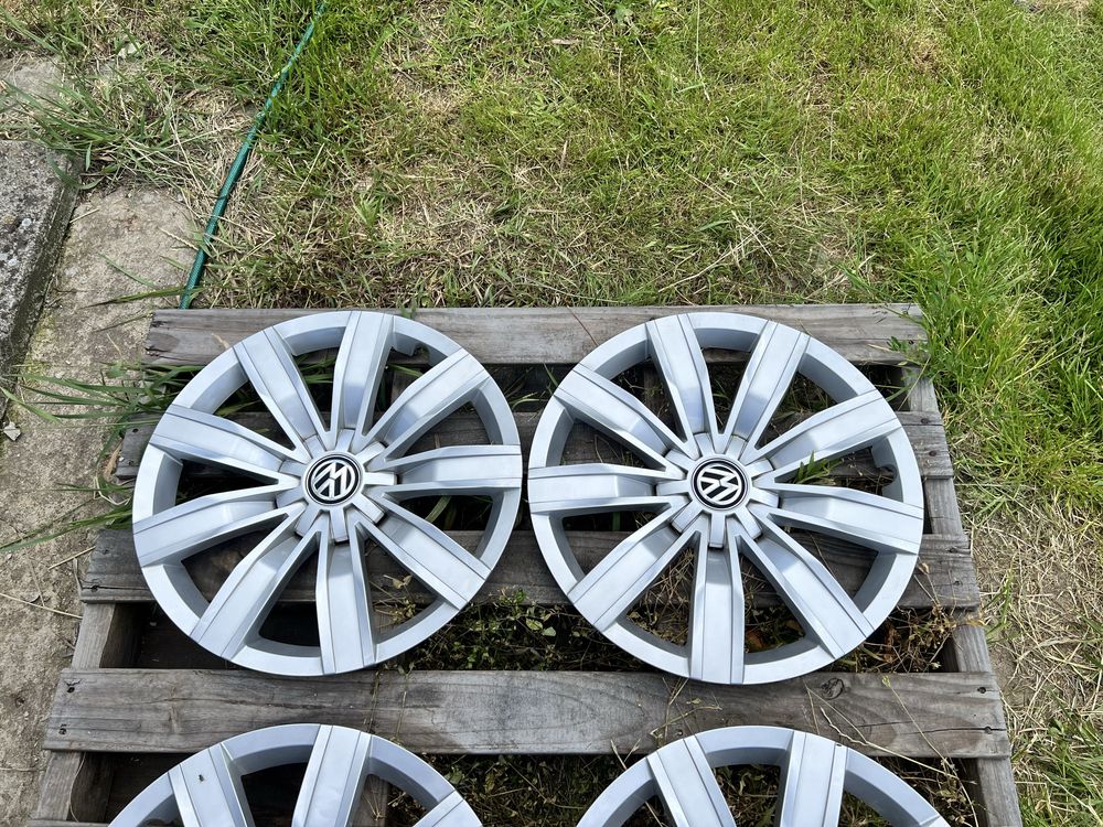 Komplet oryginalnych kołpaków VOLKSWAGEN o średnicy 17"