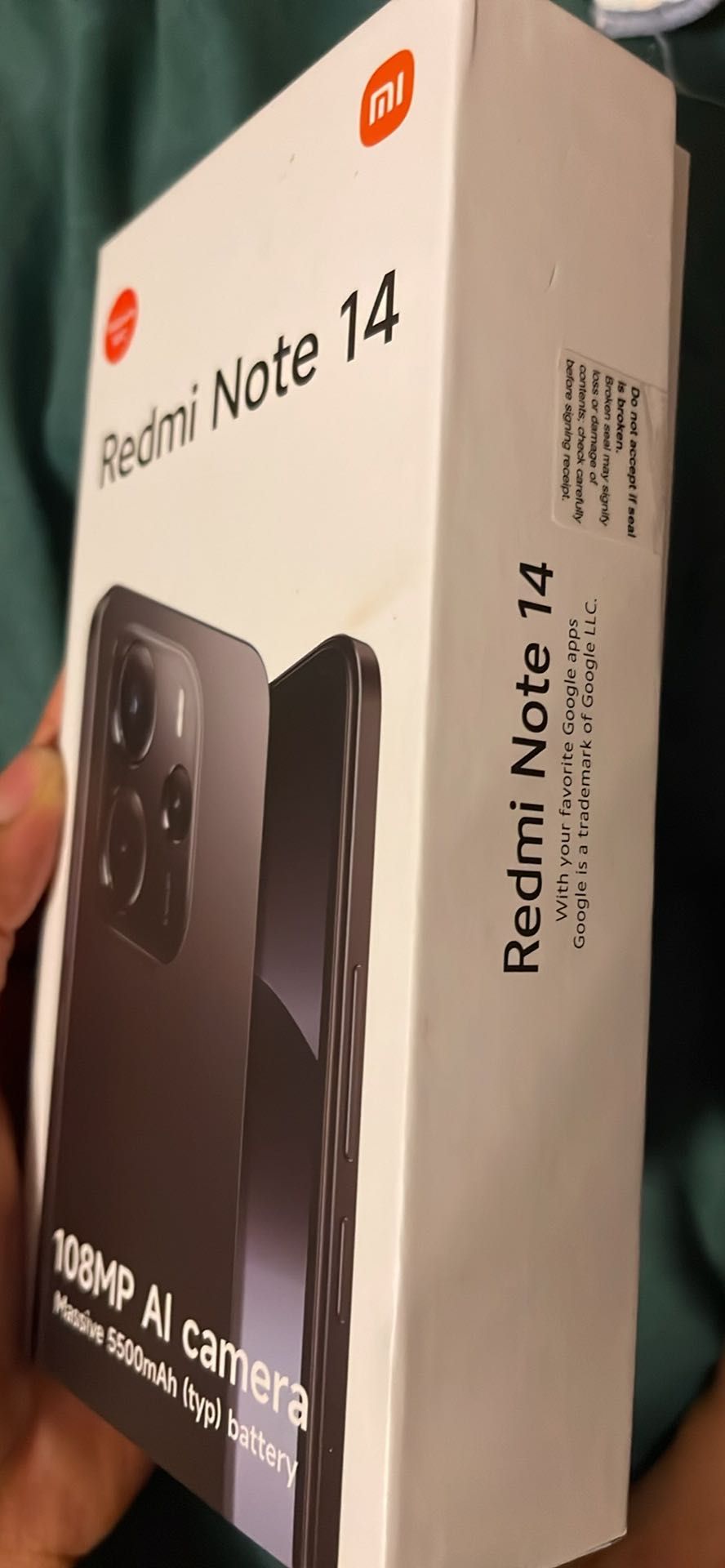 Xiaomi note 14 4G 264GB NOVO