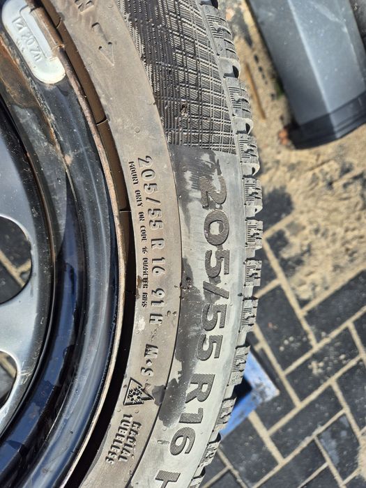 Continental 205/55/16 rok 2019 99%bieżnika