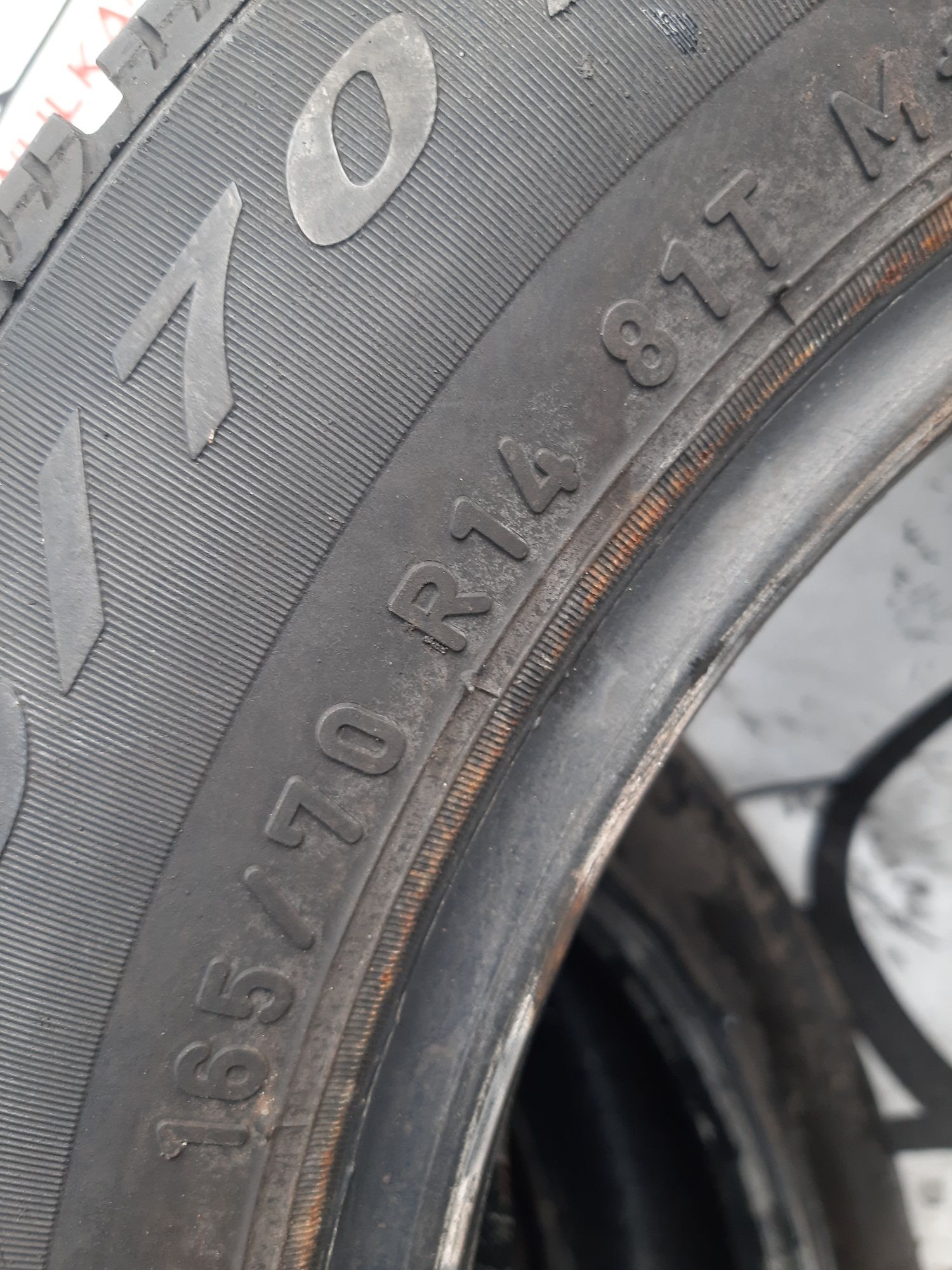 4x 165/70r14 81T Pirelli Winter 190 Snowcontrol setie II