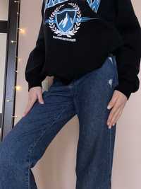 сині джинси з підворотами tally weijl