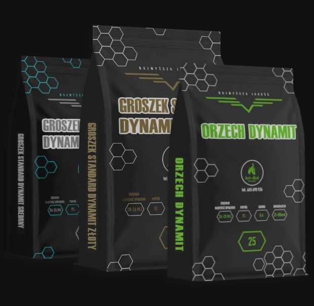 Węgiel groszek Dynamit Złoty 28 Mj