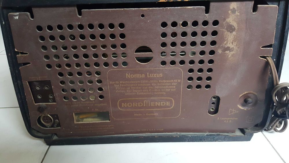 Nordmende Norma Luxus - Rádio a válvulas vintage