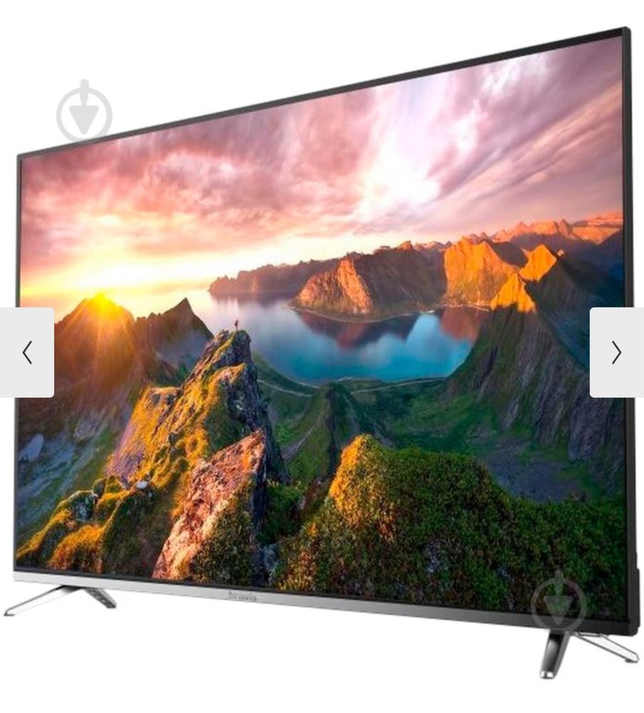 Телевізор  Bravis UHD-55F6000 Smart +T2 black
