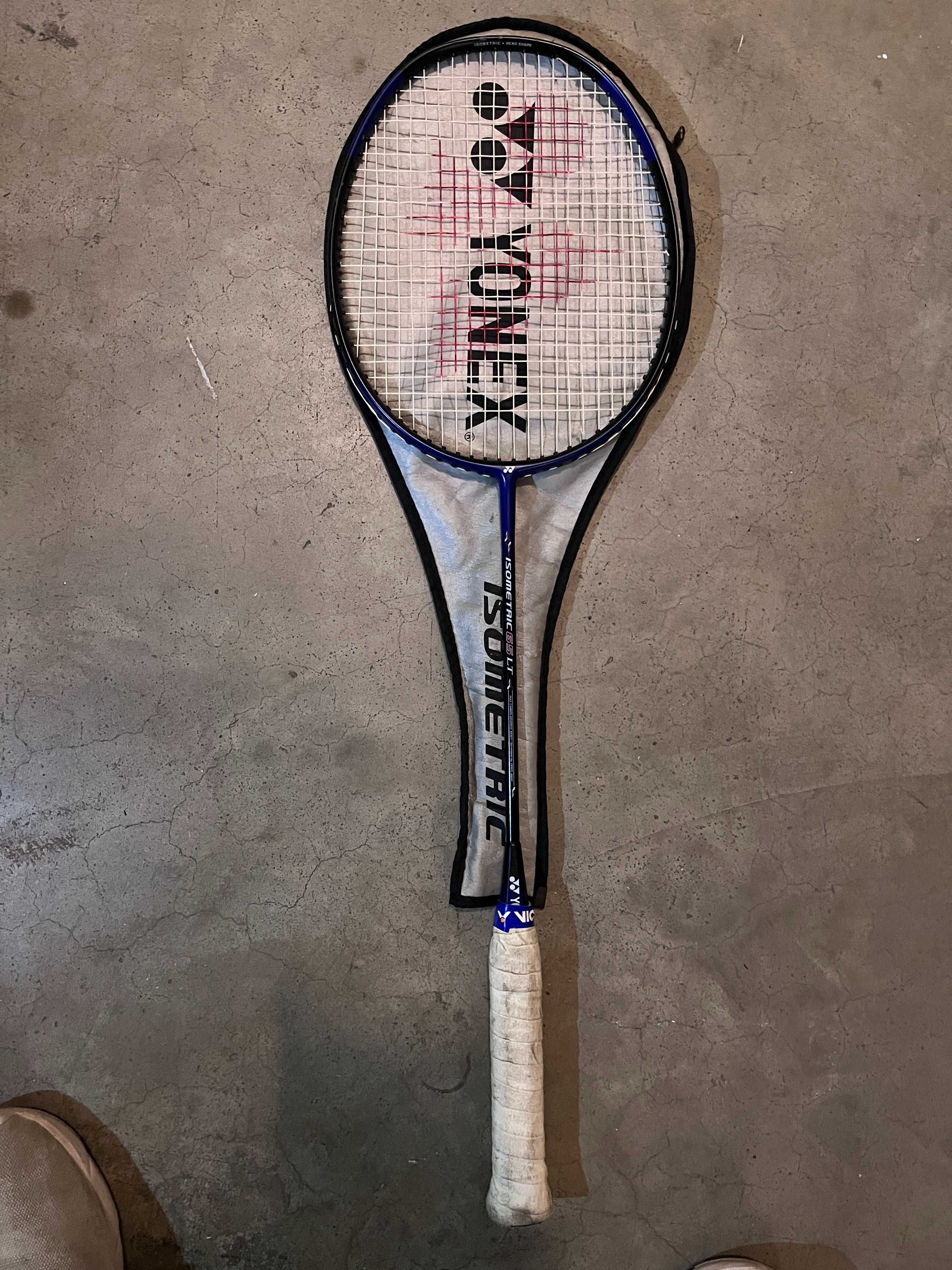 Raquete Badminton Yonex Isometric 65 LT Carbono