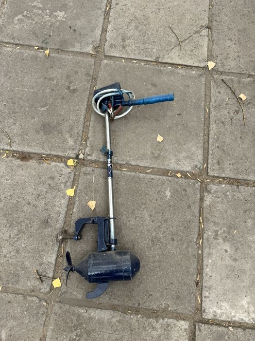 Мотор лодочный электрический 12-24 вольта ттл.состояние