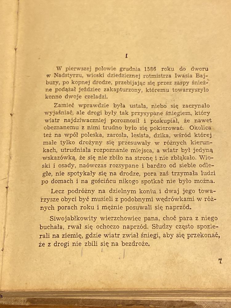 Bajbuza Czasy Zygmunta III J. I. Kraszewski r.1950