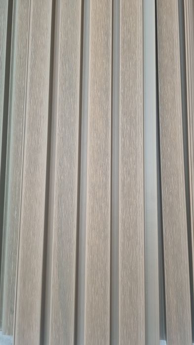 Lamele zewnętrzny 275 x 21,9x 2,6 cm teak i grafit