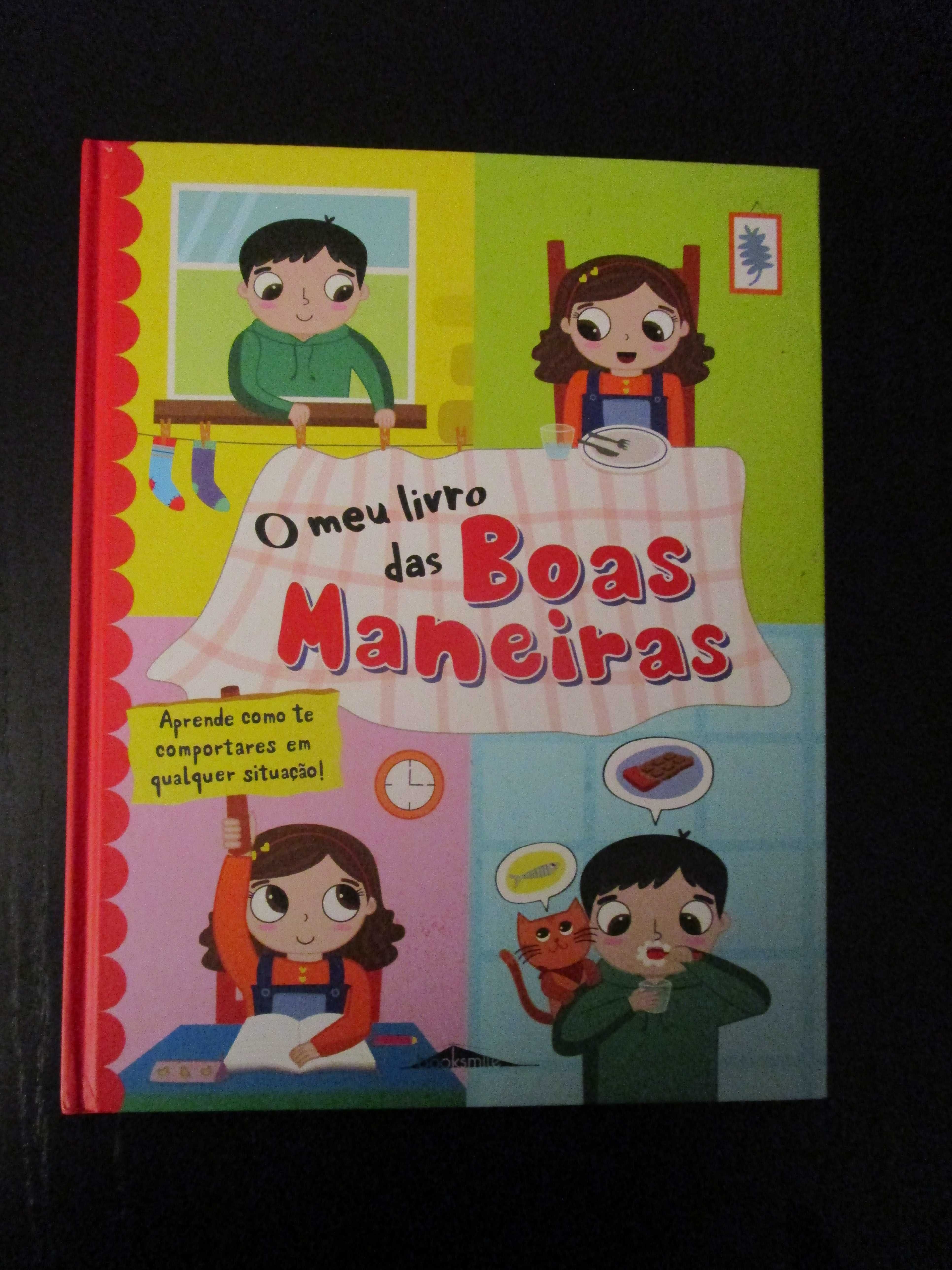 Livro educativo para criança "O meu livro das Boas Maneiras" como novo